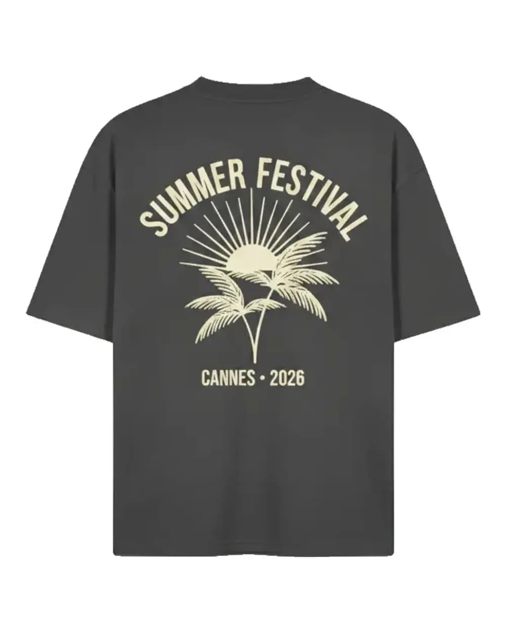 T-shirt d’événement sérigraphié pour une date fixe