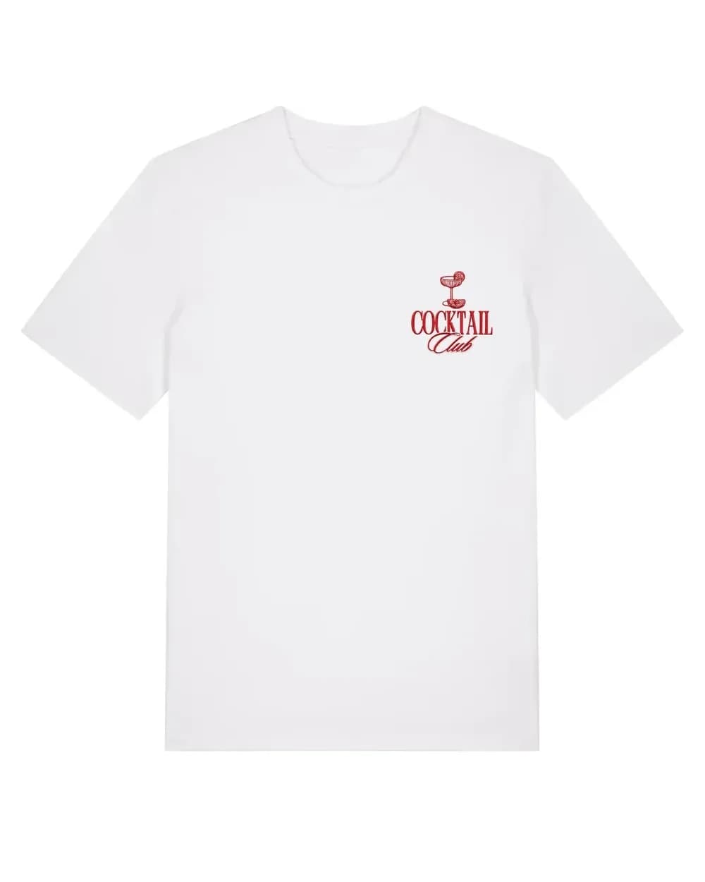 T-shirt Léon avec logo brodé côté cœur, 100 % coton bio 180 g/m²