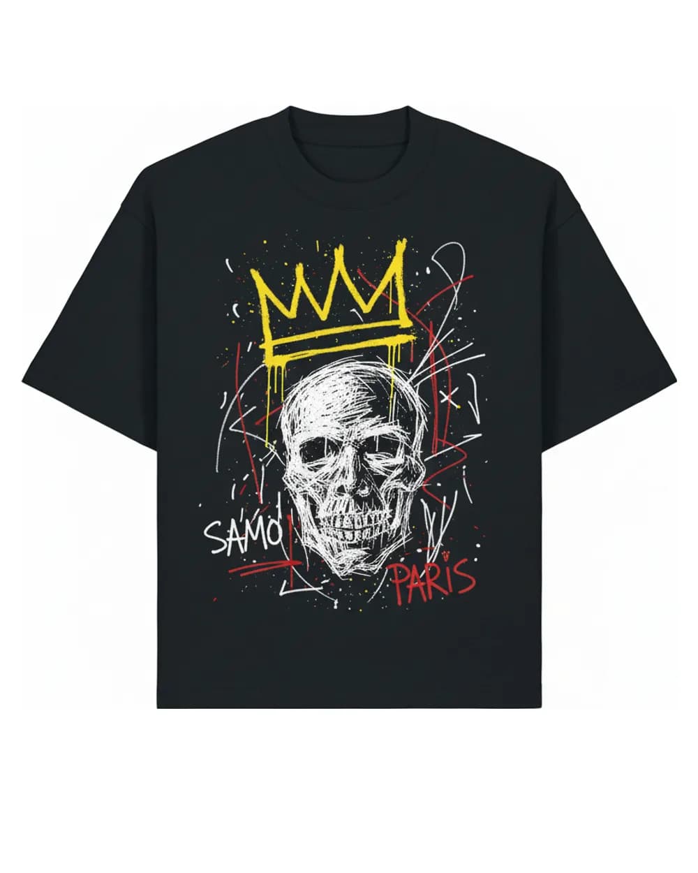 T-shirt imprimé destiné à la revente en boutique