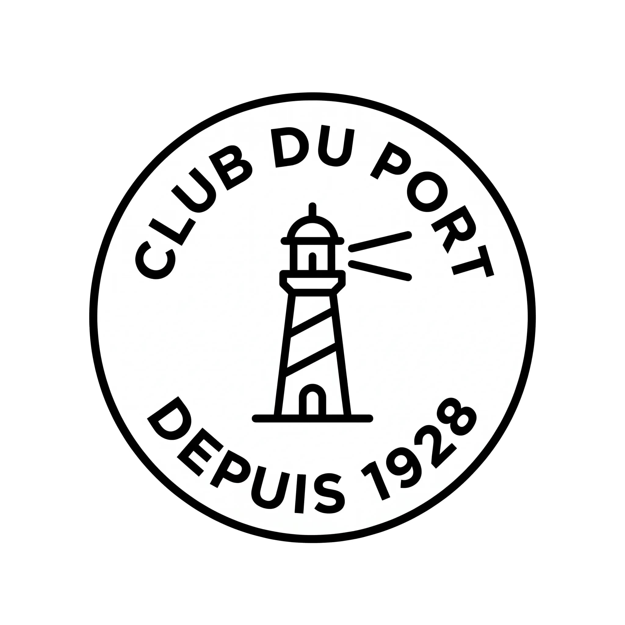 Exemple de logo idéal pour la broderie sur t-shirt : blason