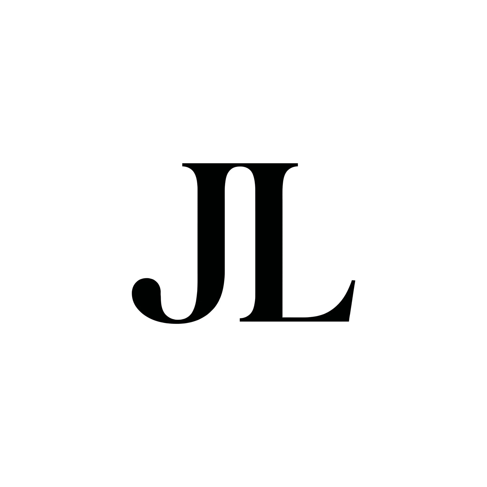 Exemple de logo idéal pour la broderie sur t-shirt : monogramme