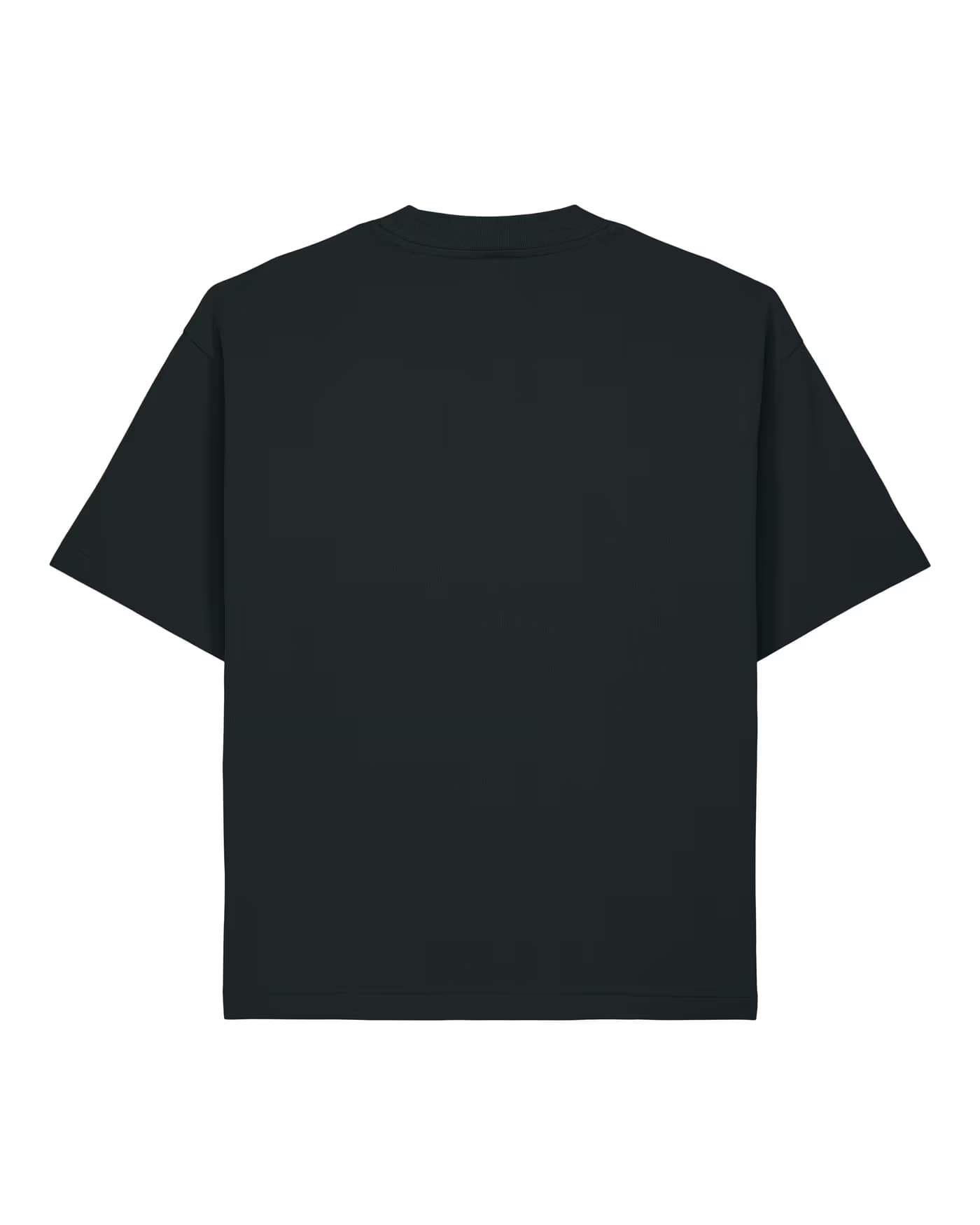 T-shirt personnalisé Achille noir, 100 % coton bio 280 g/m²