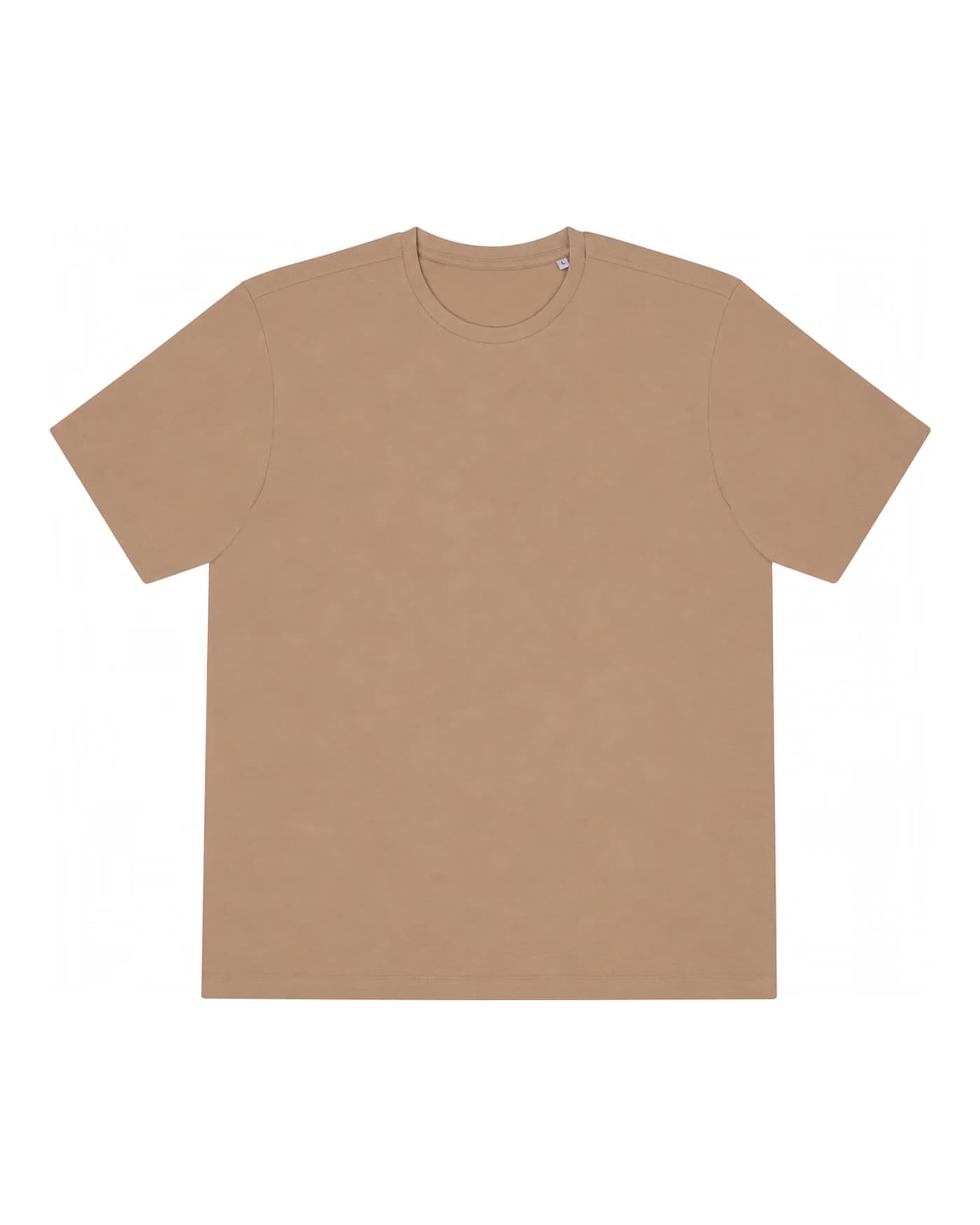T-shirt Émile à personnaliser, coupe relaxed en 100 % coton 150 g/m², coloris sable