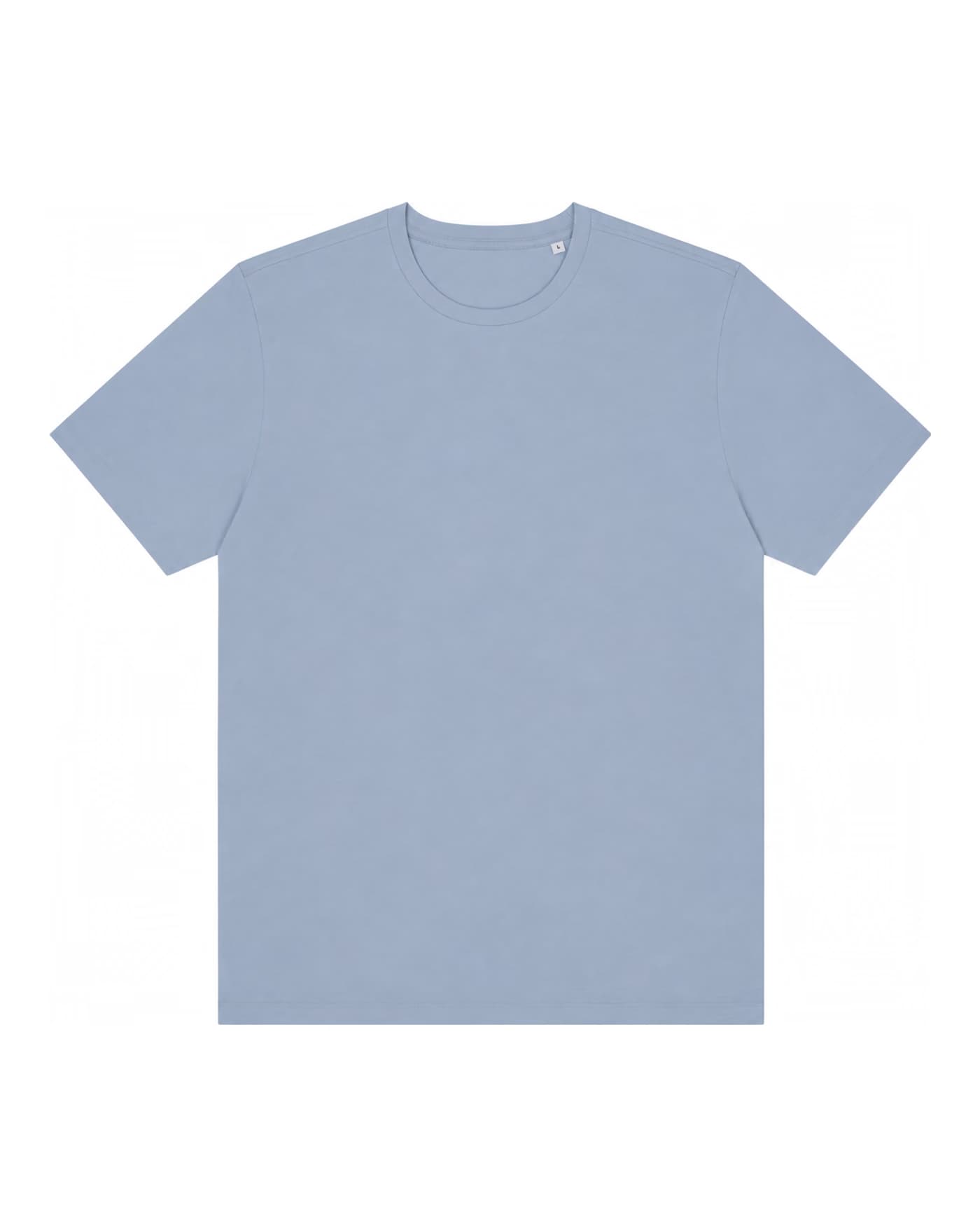 T-shirt Émile à personnaliser, coupe droite en 100 % coton 150 g/m², coloris bleu ciel