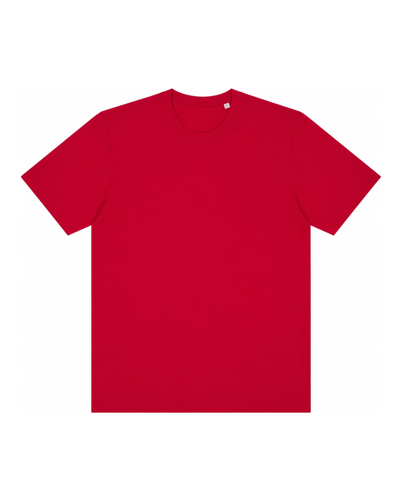 T-shirt Émile à personnaliser, coupe droite en 100 % coton 150 g/m², coloris rouge
