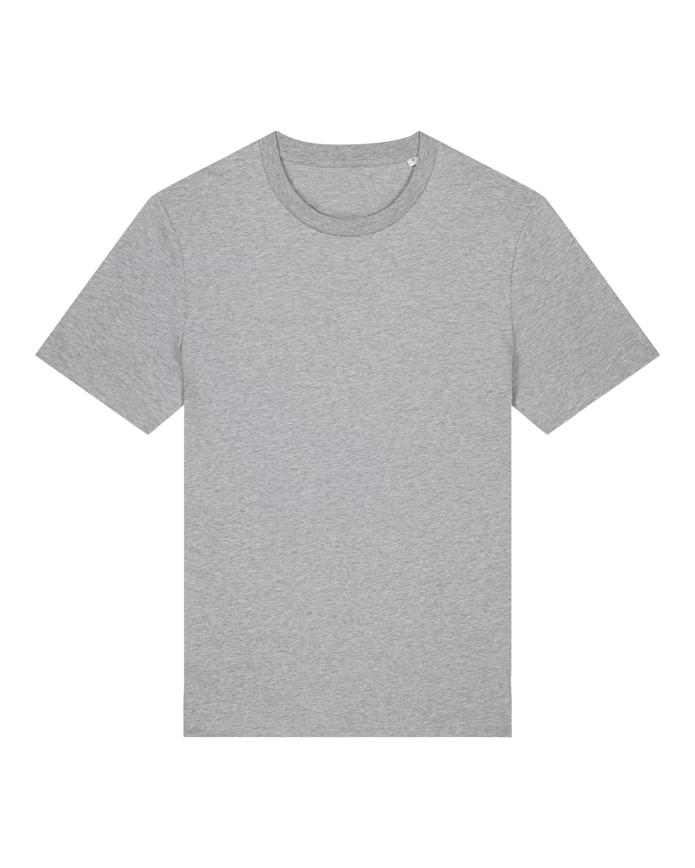 T-shirt Léon à personnaliser, coupe classique en 100 % coton bio 180 g/m², coloris gris chiné