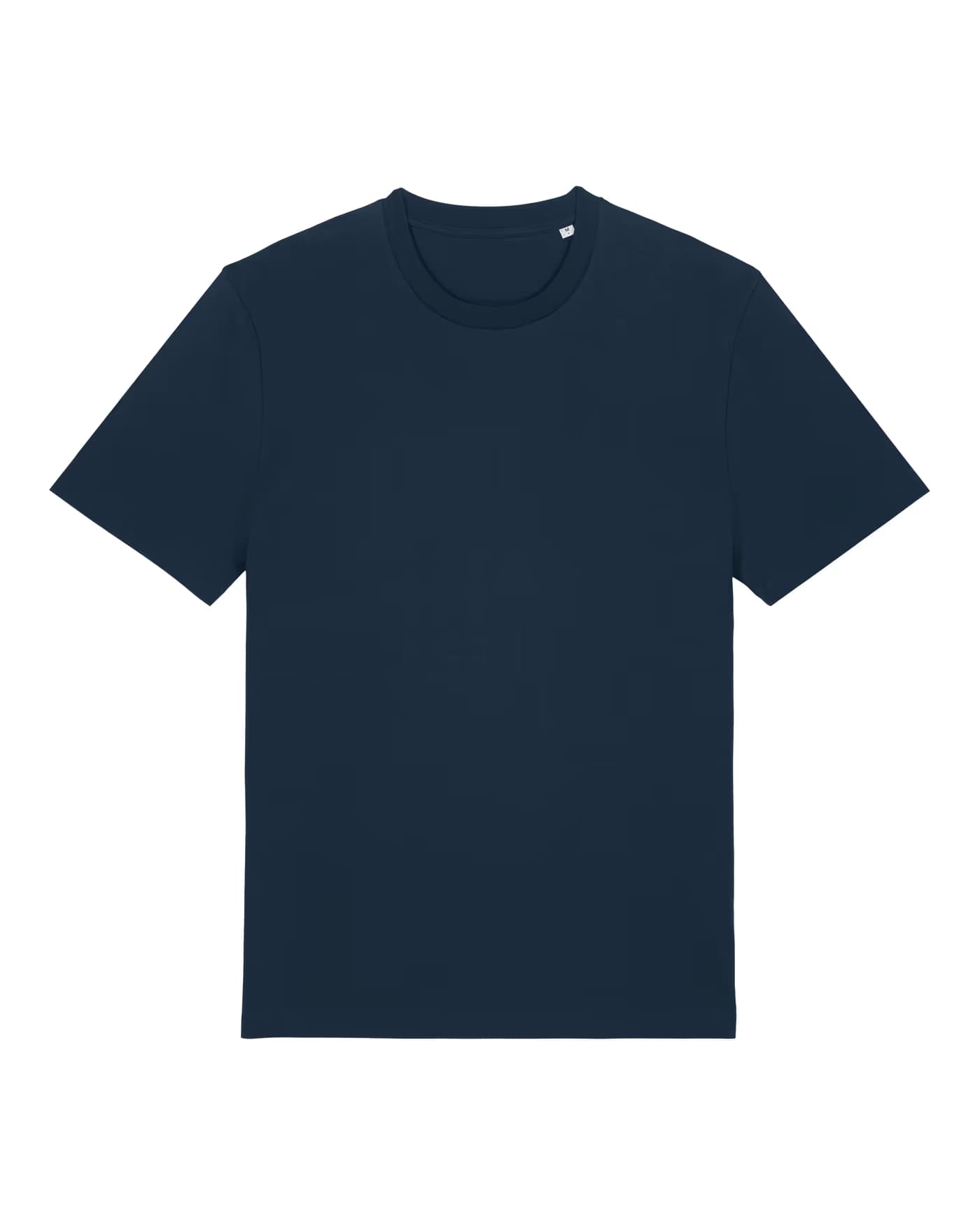 T-shirt Léon à personnaliser, coupe classique en 100 % coton bio 180 g/m², coloris bleu marine