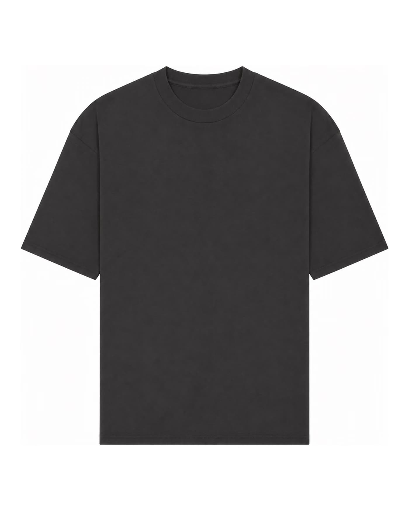 T-shirt Marceau à personnaliser, coupe oversize en 100 % coton 240 g/m², coloris anthracite
