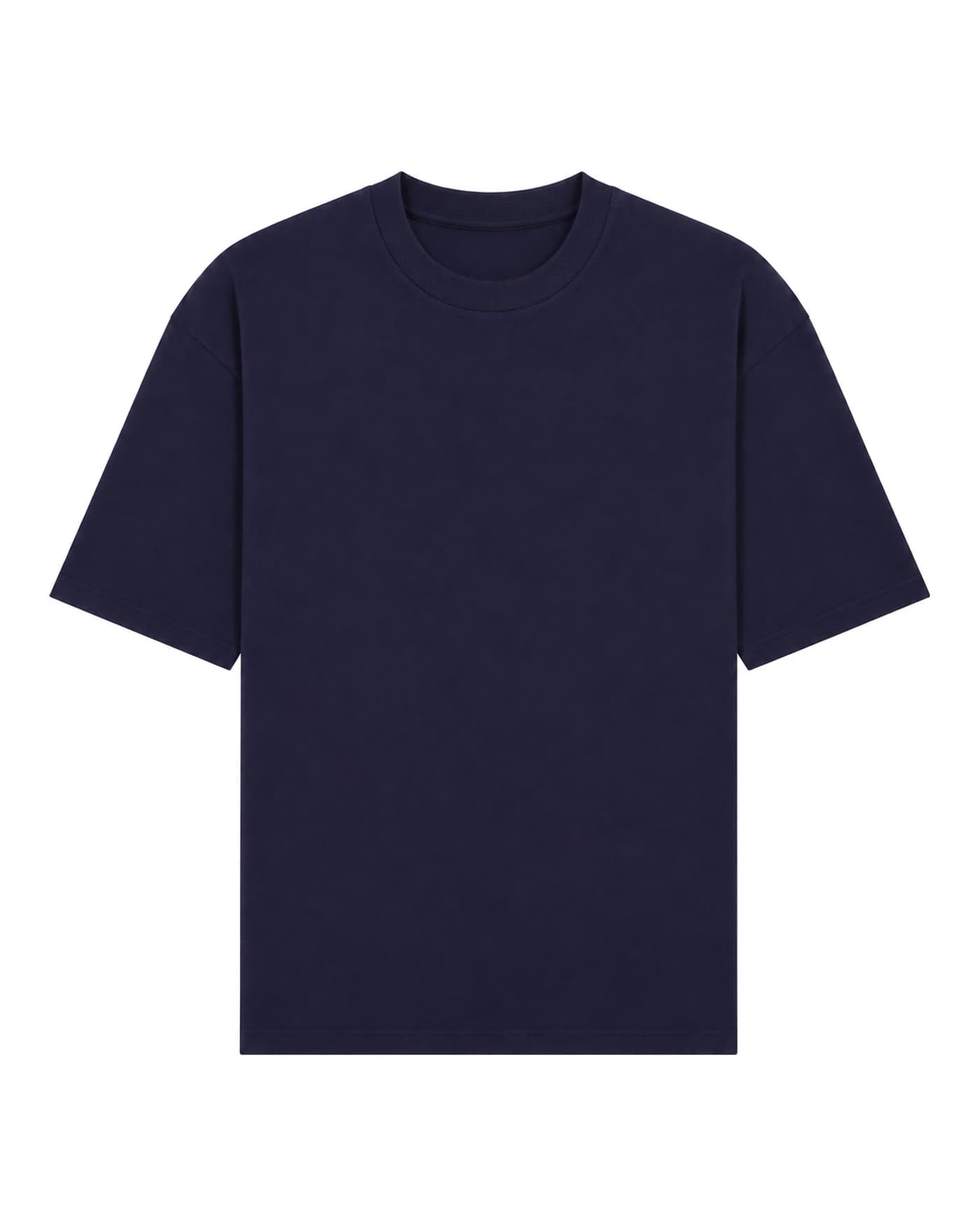 T-shirt Marceau à personnaliser, coupe oversize en 100 % coton 240 g/m², coloris bleu marine