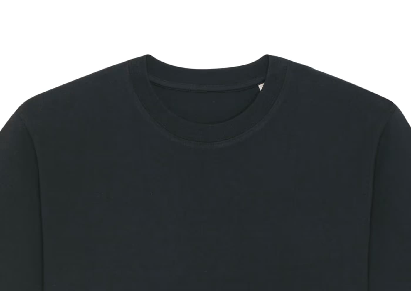 T-shirt personnalisé Marlon noir, 100 % coton bio 240 g/m²