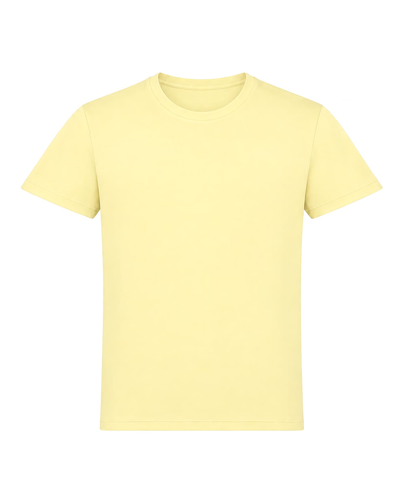 T-shirt Ulysse à personnaliser, coupe sport en 100 % polyester 135 g/m², coloris jaune beurre