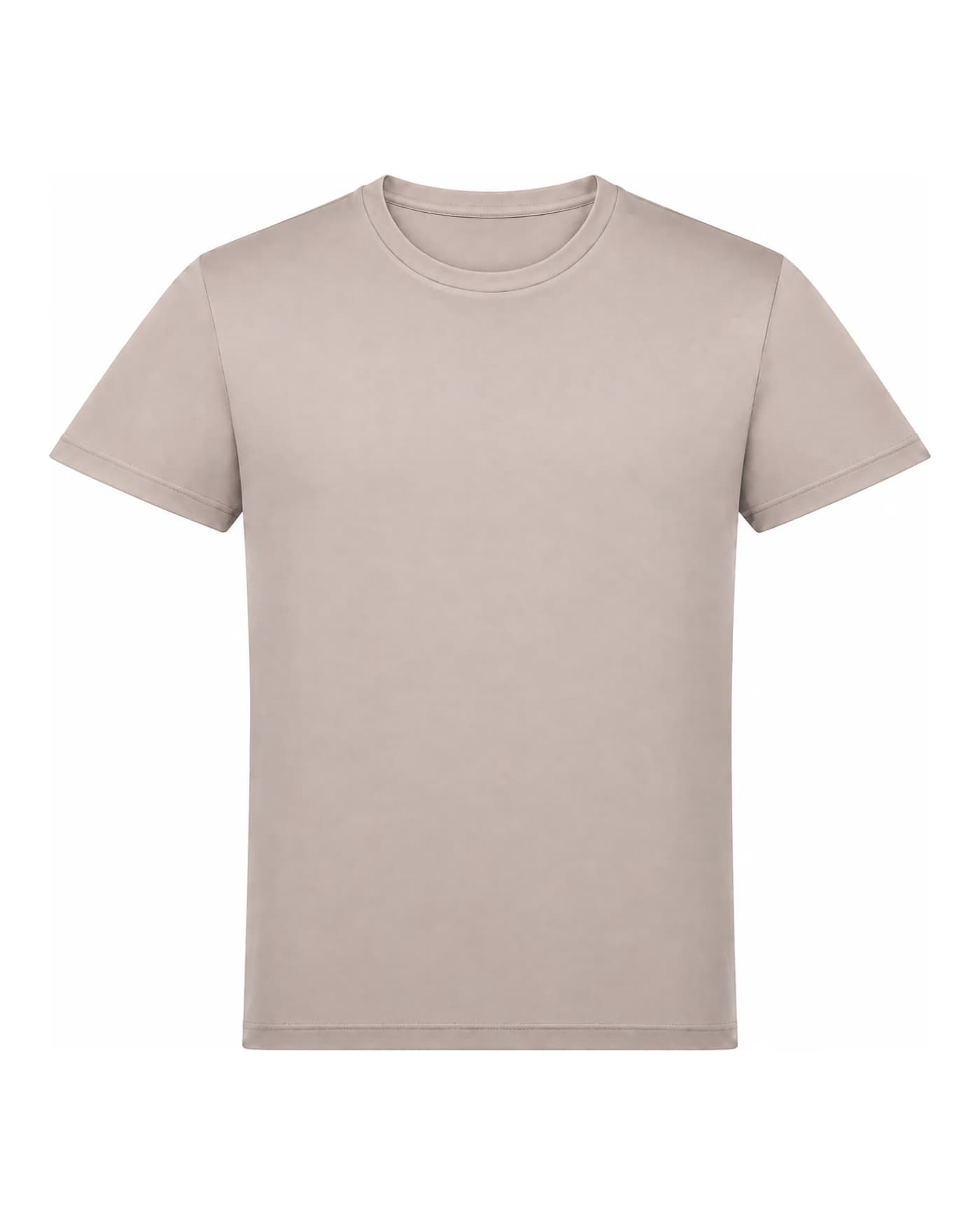T-shirt Ulysse à personnaliser, coupe sport en 100 % polyester 135 g/m², coloris pierre
