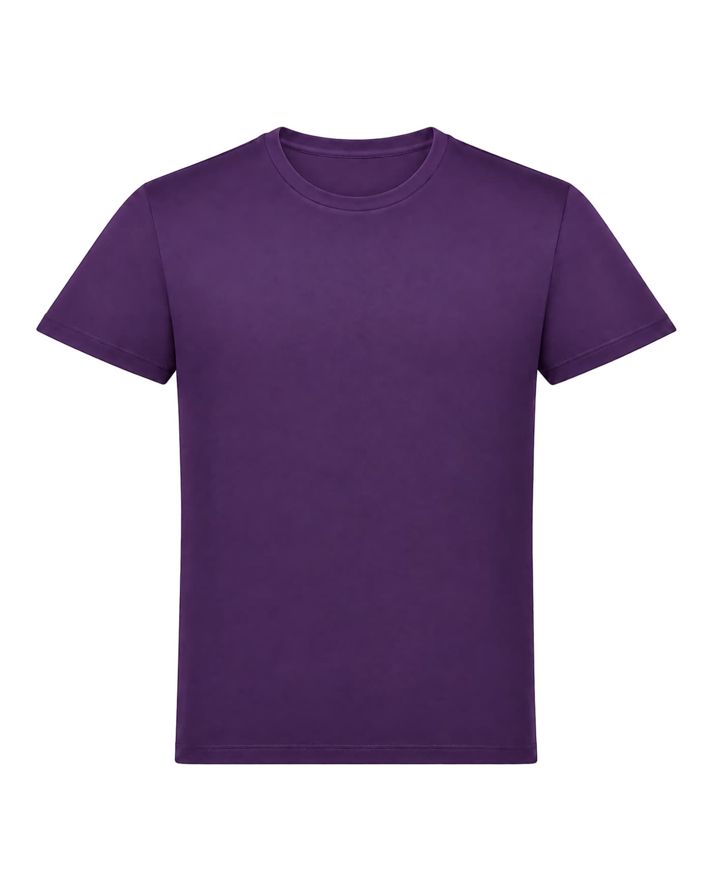T-shirt Ulysse à personnaliser, coupe sport en 100 % polyester 135 g/m², coloris violet