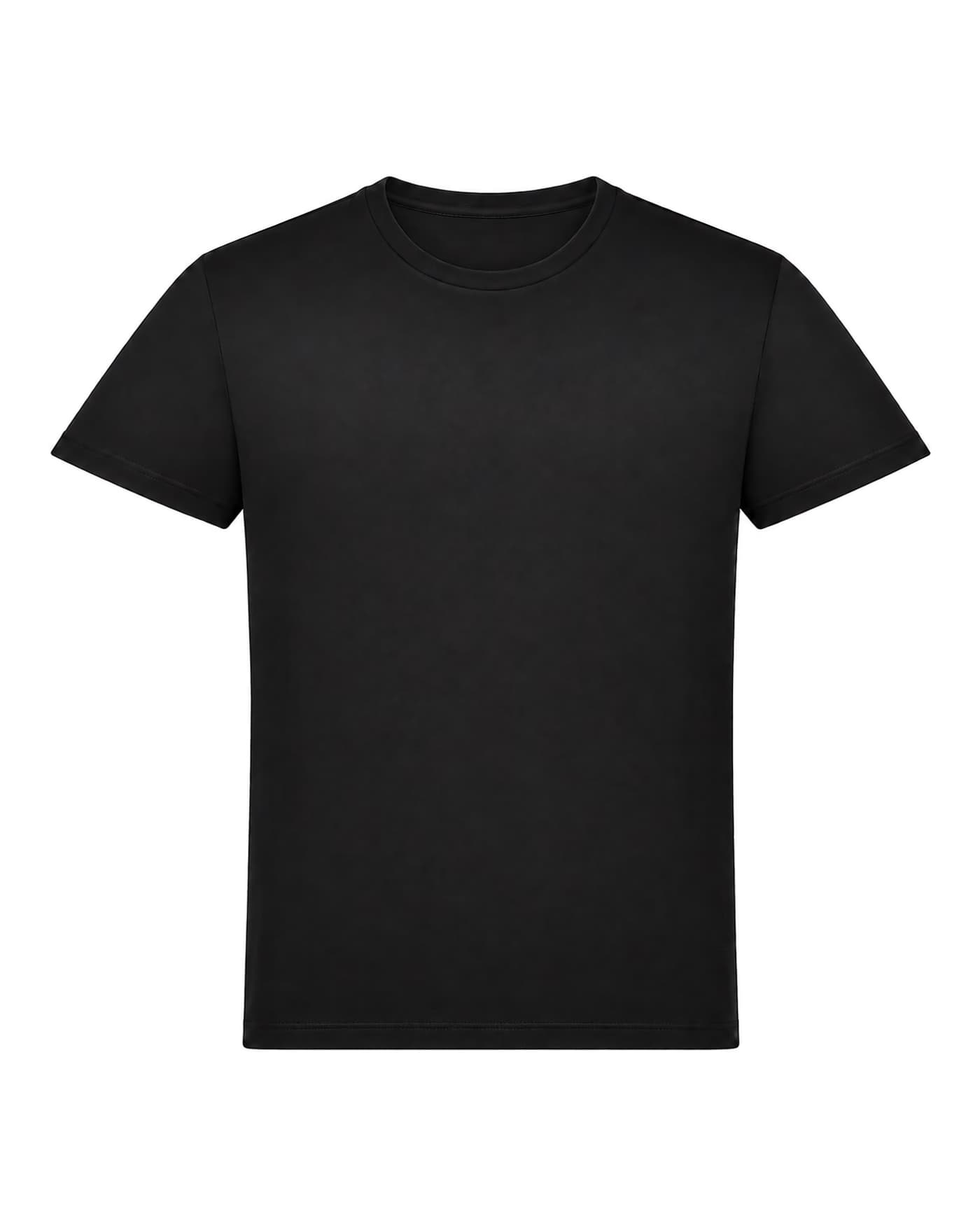 T-shirt personnalisé Ulysse, 100 % polyester 135 g/m², coloris Noir